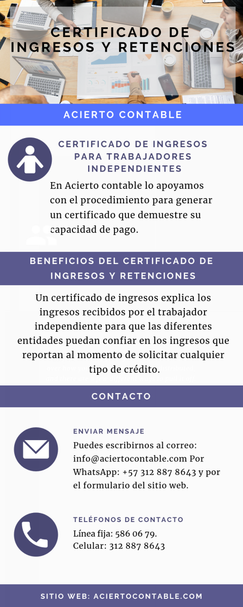 certificado de ingresos y retenciones